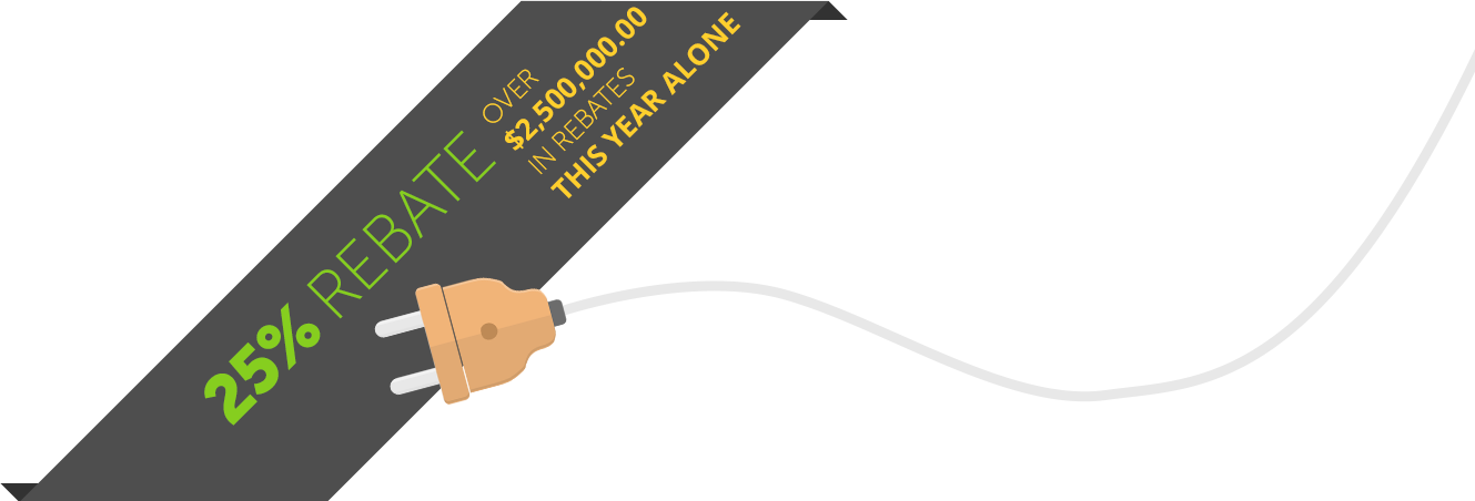 25% Rebate